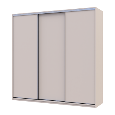 Doros City light tolóajtós gardróbszekrény Kasmír 3 Bútorlap 225х60х225 (80736377)