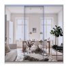 Doros City light tolóajtós gardróbszekrény Kasmír 3 Tükör 225х60х225 (80736386)