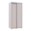 Tolóajtós gardróbszekrény Doros Sigma Slim kasmír 2 ajtó 100x60x214.4 (42005453)