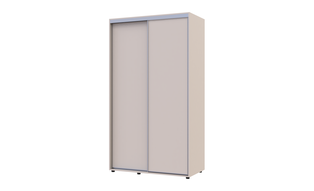 Tolóajtós gardróbszekrény Doros Sigma Slim kasmír 2 ajtó 120x60x214.4 (42005455)