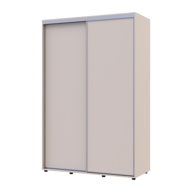 Tolóajtós gardróbszekrény Doros Sigma Slim kasmír 2 ajtó 140x60x214.4 (42005457)