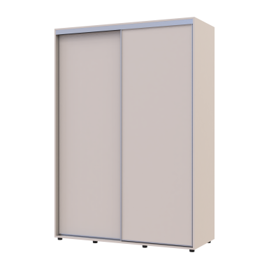 Tolóajtós gardróbszekrény Doros Sigma Slim kasmír 2 ajtó 150x60x214.4 (42005458)