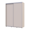 Tolóajtós gardróbszekrény Doros Sigma Slim kasmír 2 ajtó 160x60x214.4 (42005459)