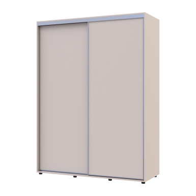 Tolóajtós gardróbszekrény Doros Sigma Slim kasmír 2 ajtó 160x60x214.4 (42005459)