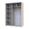 Tolóajtós gardróbszekrény Doros Sigma Slim kasmír 2 ajtó 160x60x214.4 (42005459)