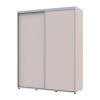 Tolóajtós gardróbszekrény Doros Sigma Slim kasmír 2 ajtó 170x60x214.4 (42005460)