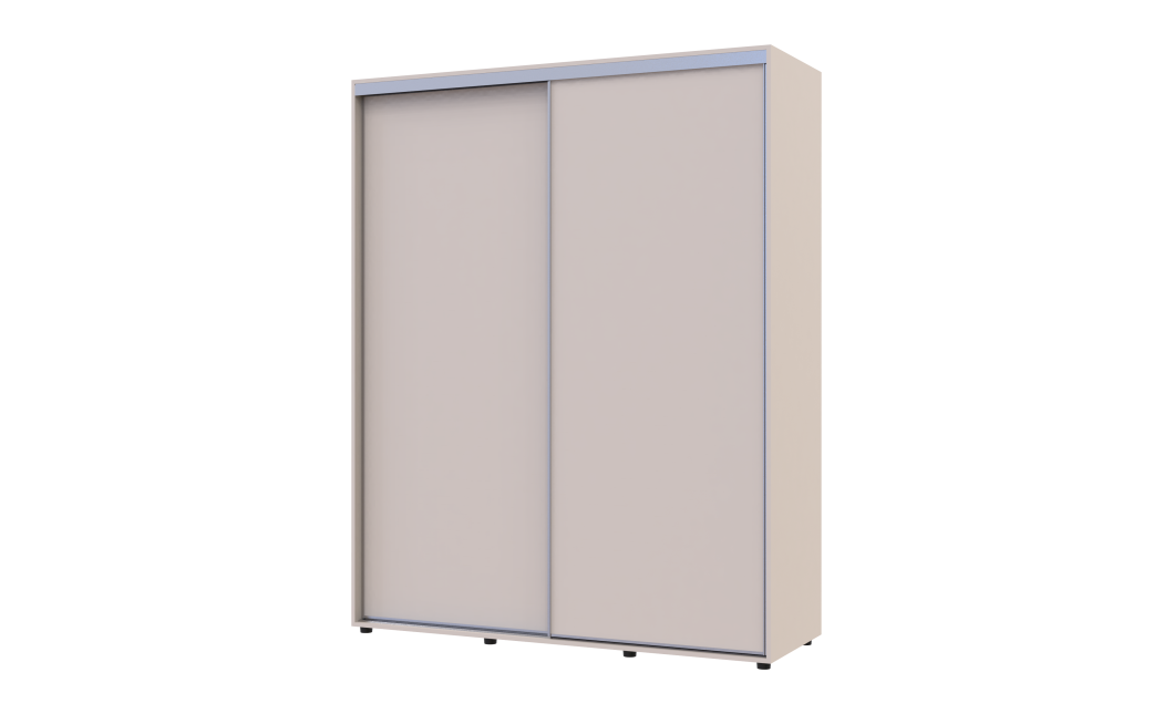 Tolóajtós gardróbszekrény Doros Sigma Slim kasmír 2 ajtó 170x60x214.4 (42005460)