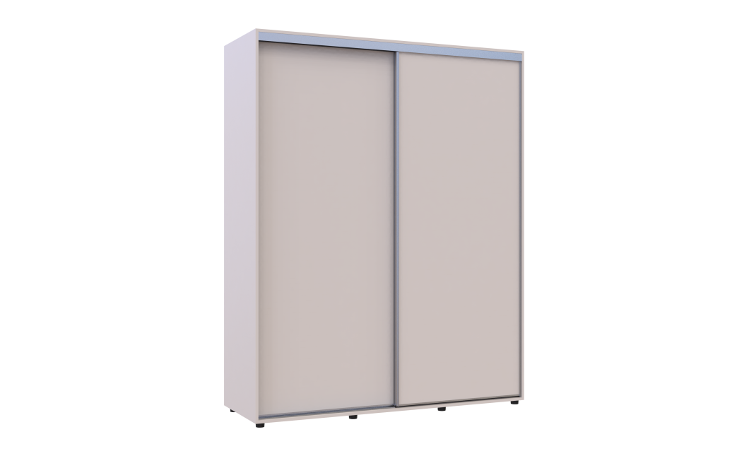 Tolóajtós gardróbszekrény Doros Sigma Slim kasmír 2 ajtó 170x60x214.4 (42005460)
