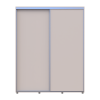 Tolóajtós gardróbszekrény Doros Sigma Slim kasmír 2 ajtó 170x60x214.4 (42005460)
