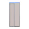 Tolóajtós gardróbszekrény Doros Sigma Slim kasmír 2 ajtó 90x45x214.4 (42005443)