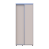 Tolóajtós gardróbszekrény Doros Sigma Slim kasmír 2 ajtó 90x60x214.4 (42005452)