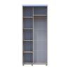 Tolóajtós gardróbszekrény Doros Sigma Slim kasmír 2 ajtó 90x60x214.4 (42005452)