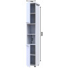 Szekrény Doros Mira Fehér bútorlap 183.5х30х30 (41510126)