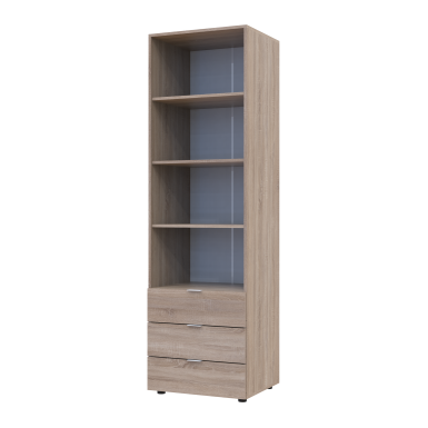 Oszlopos szekrény Doros Gelár Sonoma tölgy 3F 60х49.5х203.4 (41516131)