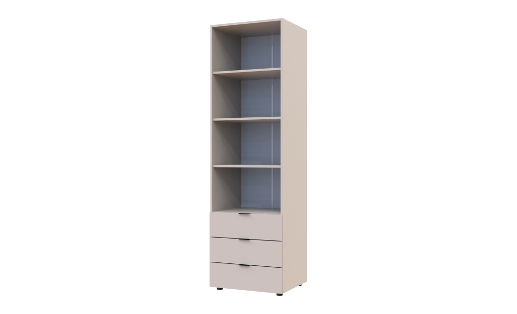 Oszlopos szekrény Doros Gelár Kasmír 3F 60х49.5х203.4 (41516130)