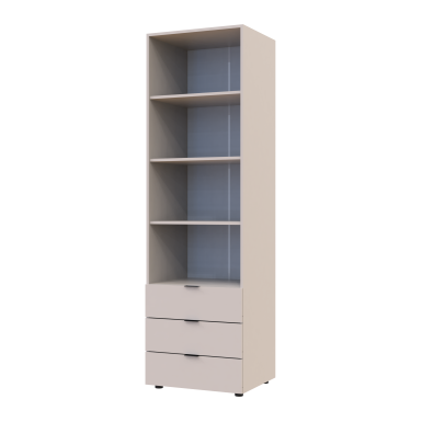 Oszlopos szekrény Doros Gelár Kasmír 3F 60х49.5х203.4 (41516130)