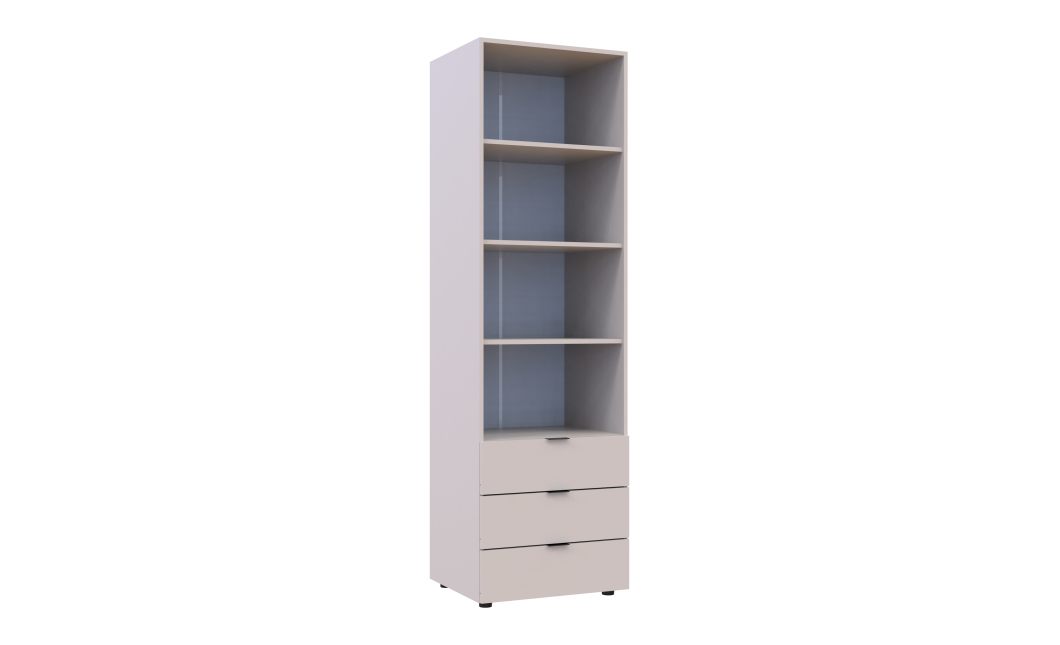 Oszlopos szekrény Doros Gelár Kasmír 3F 60х49.5х203.4 (41516130)