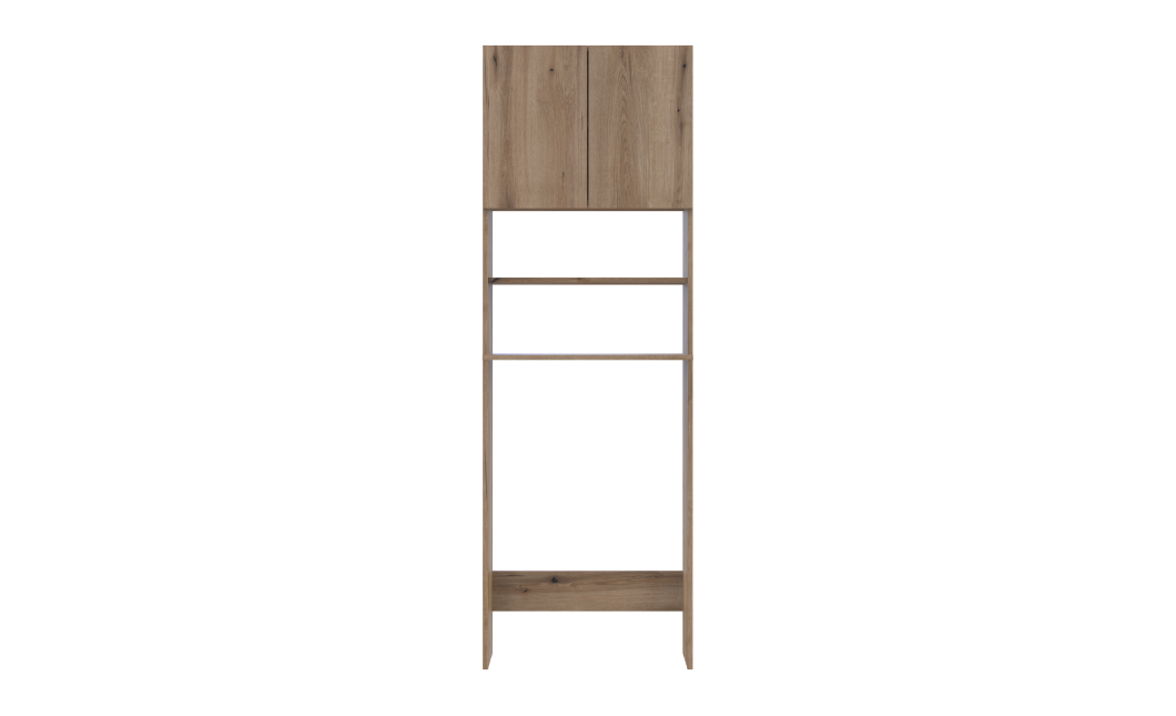 Mosógép szekrény Doros Lola Mini Ewok Tölgy 64x26,6x190 (41516205)