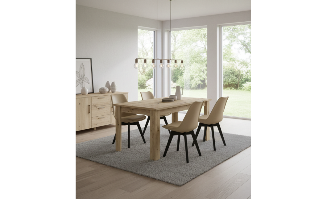 NP asztal 120x80 Artisan tölgy (100155141)