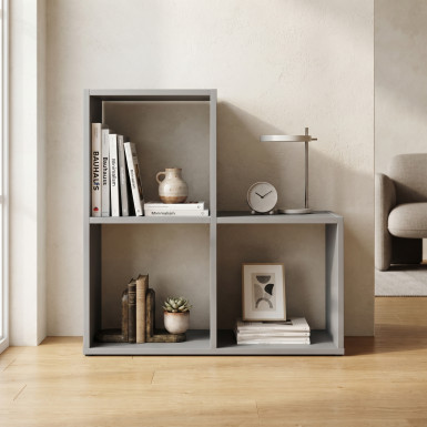 Polcrendszer Doros Step 2x2 Szürke nyitott 69х28.8х71.4 (41516177)