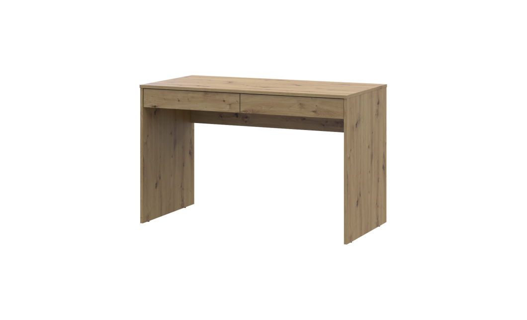 Asztal Doros Dale Artisan tölgy 2 fiókkal 120x60x78 (41516239)