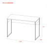 Íróasztal Doros Bart Light Fehér 120x55x78,1 (41510122)