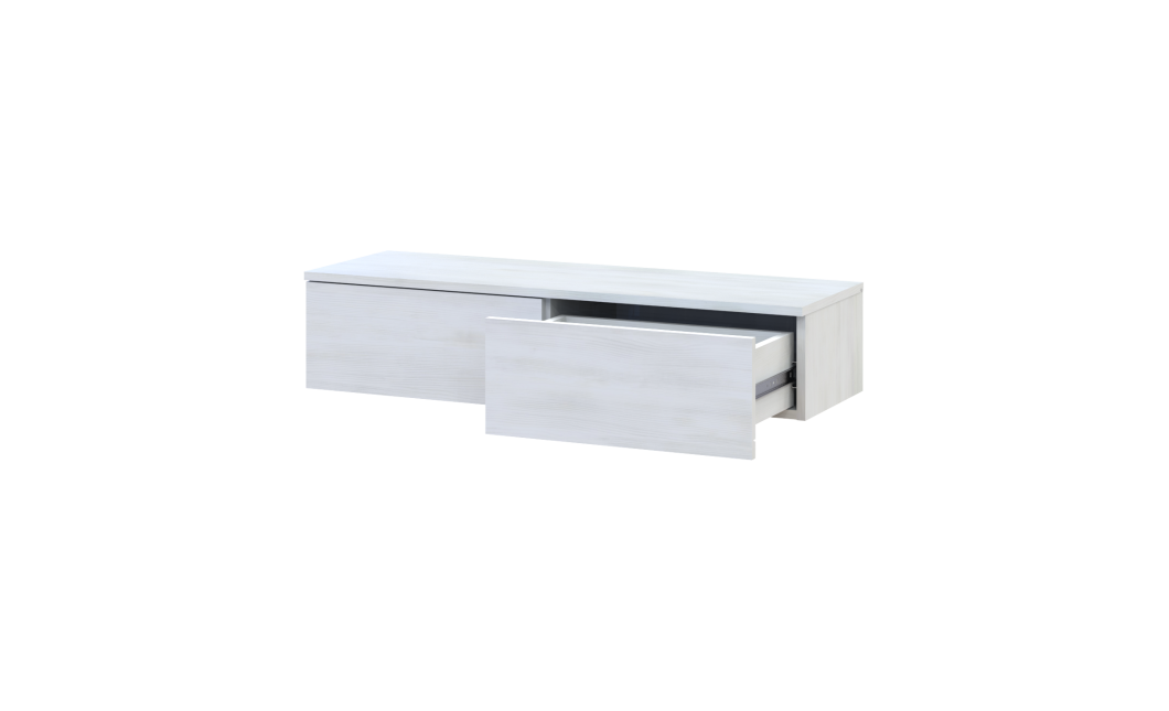 Smink asztal Doros Levia Fehér tölgy 2F 100х32х22 (41516115)