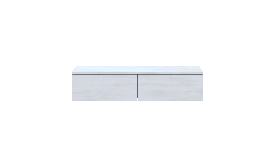 Smink asztal Doros Levia Fehér tölgy 2F 100х32х22 (41516115)
