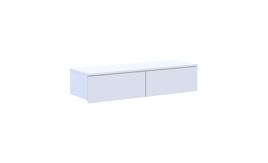 Smink asztal Doros Levia Fehér 2F 100х32х22 (41516092)