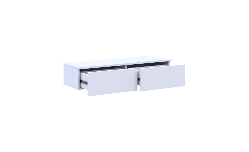Smink asztal Doros Levia Fehér 2F 100х32х22 (41516092)