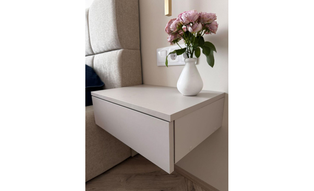 Éjjeliszekrény Doros Levia Fehér 1F 46х31х15 (41516093)