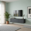 TV-állvány Doros Levia Antracit 3 ajtó 130х35х33 (41516289)