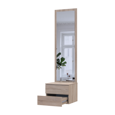 Szekrény tükörrel Doros Sola Sonoma tölgy bútorlap / tükör 45х40х168.6 (44900345)