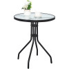 ISLAND + SOFIA kerti bútor szett: Kerek asztal 60 cm і 2 szék, barna (10070022)