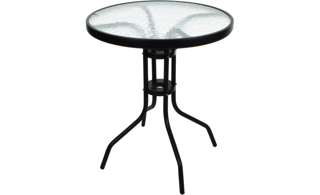 ISLAND KERTI ÜVEGASZTAL TERASZRA kerek  60 cm (10039961)