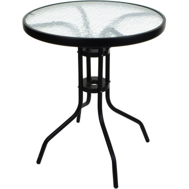ISLAND KERTI ÜVEGASZTAL TERASZRA kerek  60 cm (10039961)
